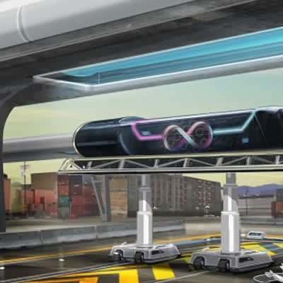 Virgin Hyperloop capsule